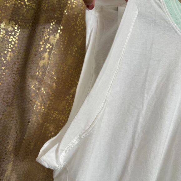 Free People Movement White Mint Oversize Slouch Tank Top XL - Picture 6 of 7